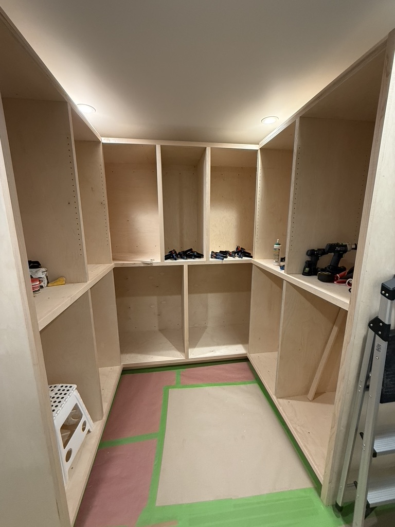 Walk-in closet